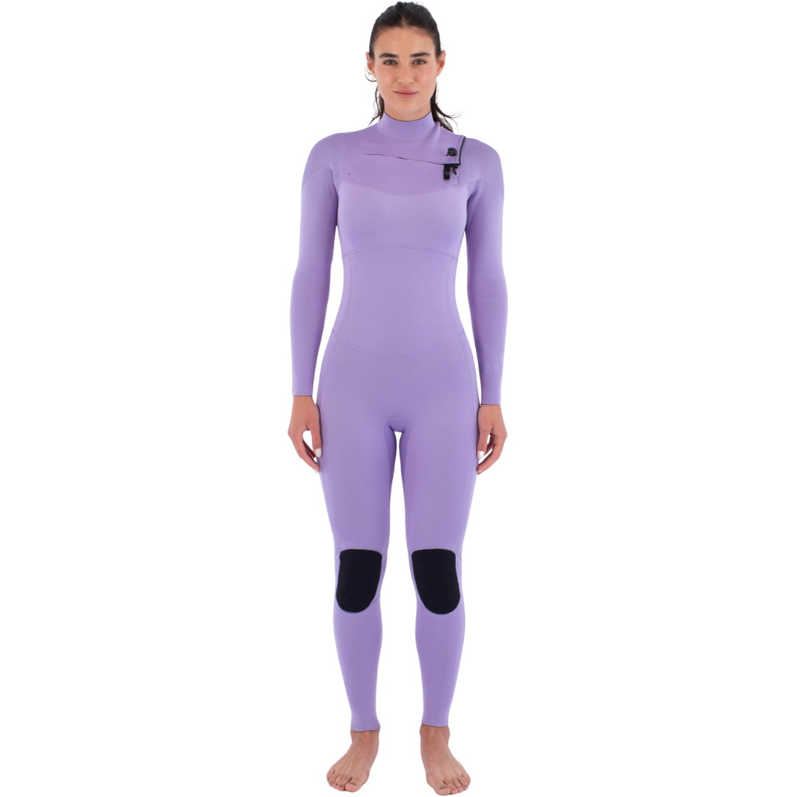 2026 Hurley Da Donna Air 3/2mm Chest Zip Muta WFS0013312 - Lavander
